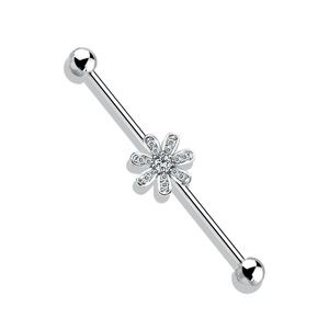 Delicate Cubic Zirconia Flower Industrial …